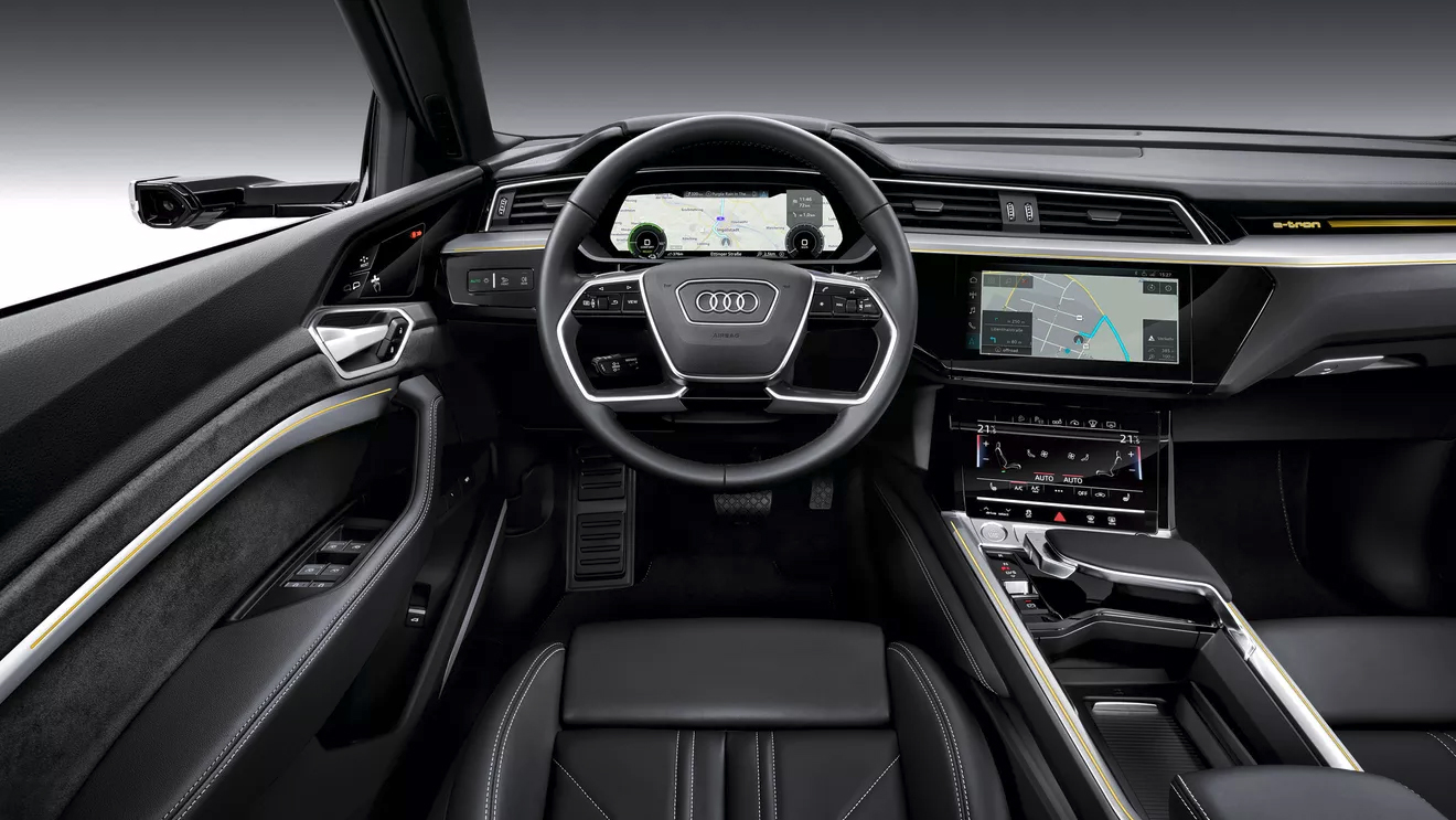 Audi E-Tron Interior Front