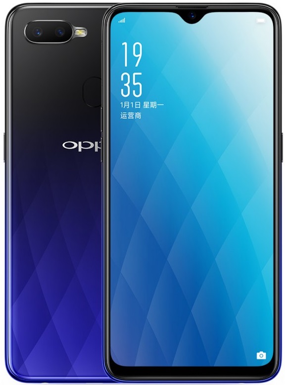 Oppo A7x Design Display