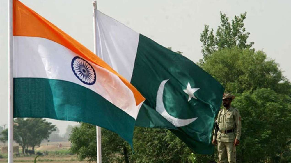 indian pakistani flag