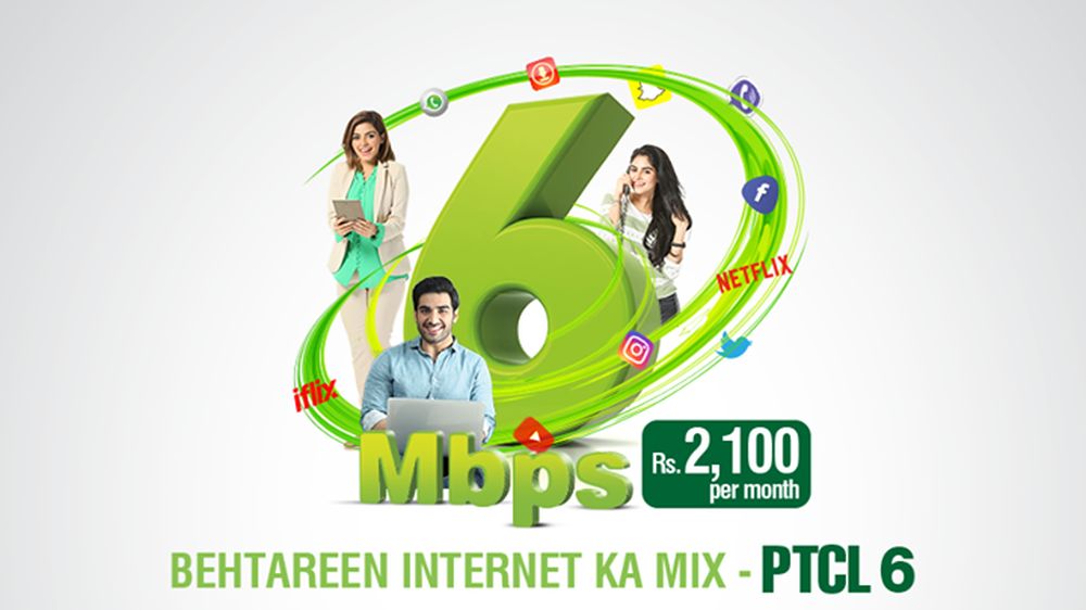 ptcl 6 mbps package