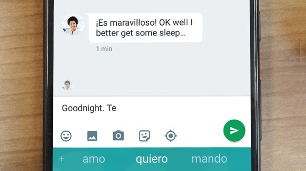 SwiftKey offers realtime translator