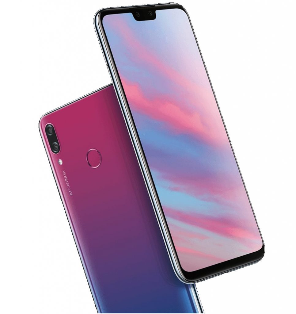 Huawei Y9 2019 Front Back
