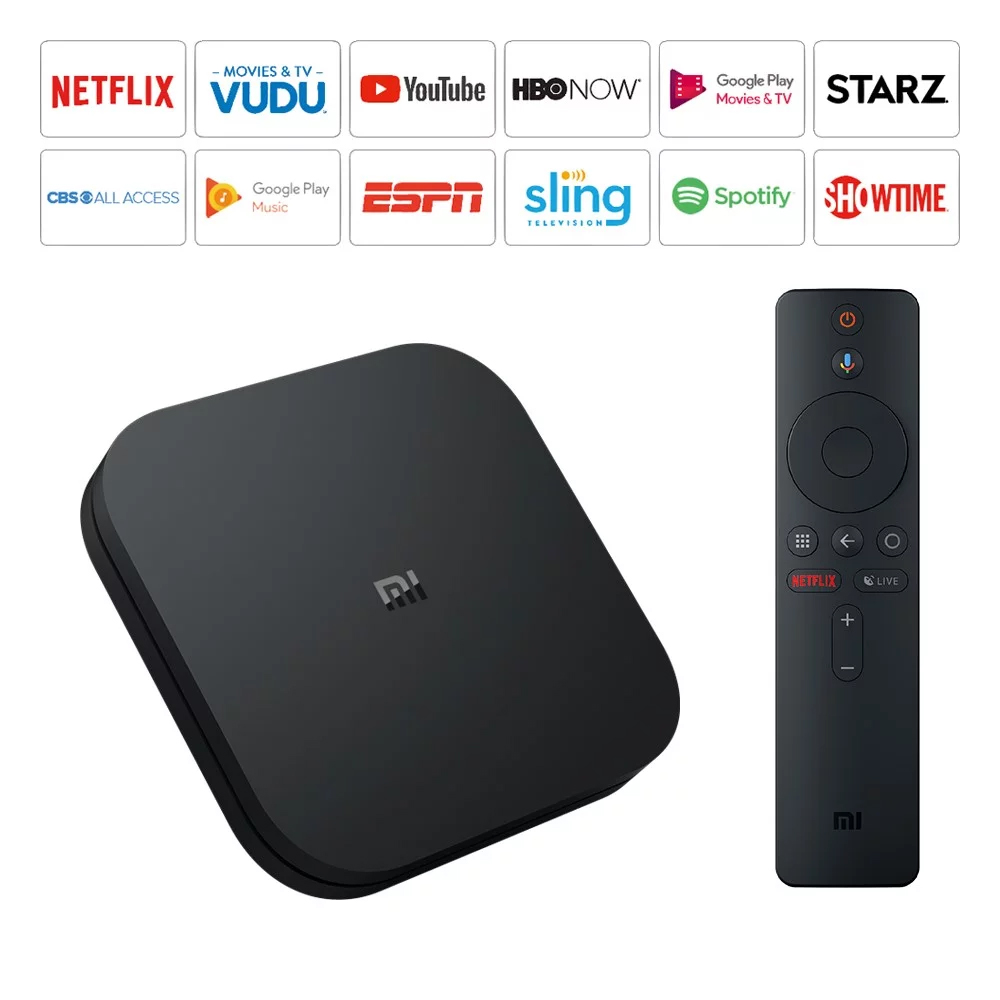 Mi Box S Android TV Box Channels