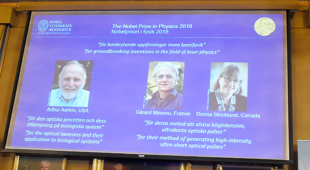 Female Scientist Among Three Joint Winners of Nobel Prize in Physics | propakistani.pk
