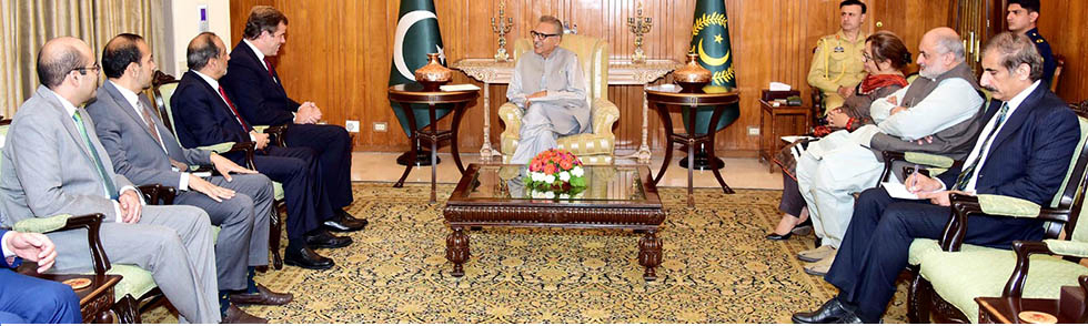 Brooks Entwistle visits new government of pakistan