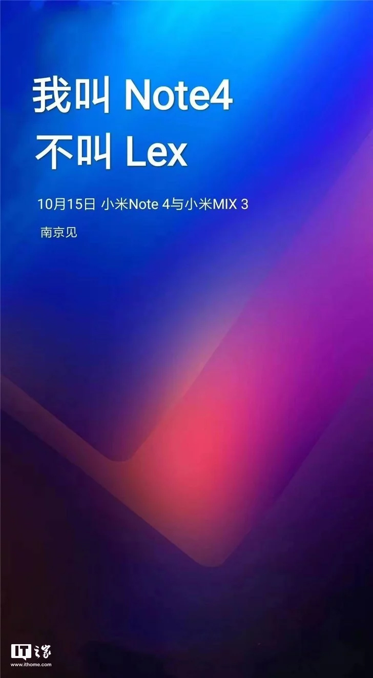 note4 and mi mix 3