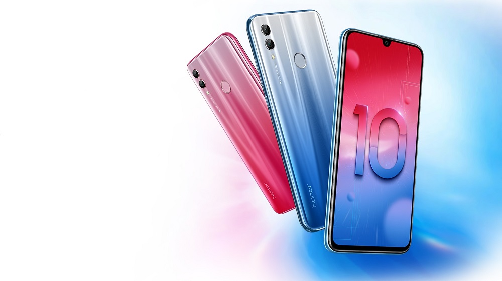 Affordable Honor 10 Lite Debuts With Waterdrop Notch & Gradient Colors