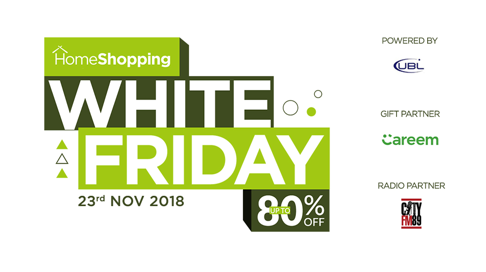 HomeShopping Announces A 24-Hour White Friday Sale on 23rd November
