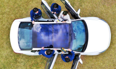 Solar Panel Roof Hyundai Car
