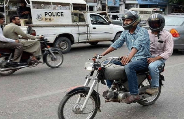 Pillion riding banned in Karachi