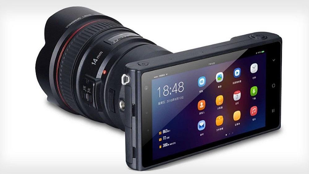 This is the World’s First 4K Mirrorless Android Camera
