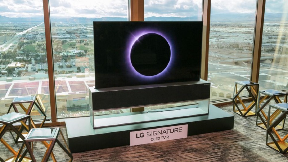 LG Launches a Rollable 4K OLED TV
