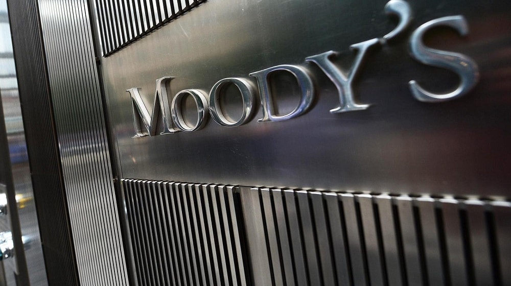Moodys logo building
