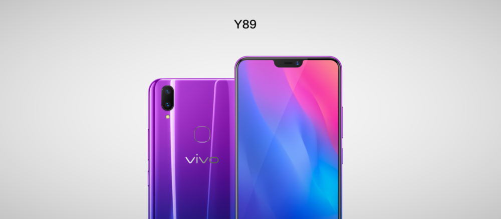 Vivo Launches the Mid-range Y89 With Dual Cameras and a Notch