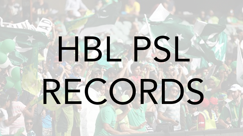 Numbers Game: Pakistan Super League Records So Far
