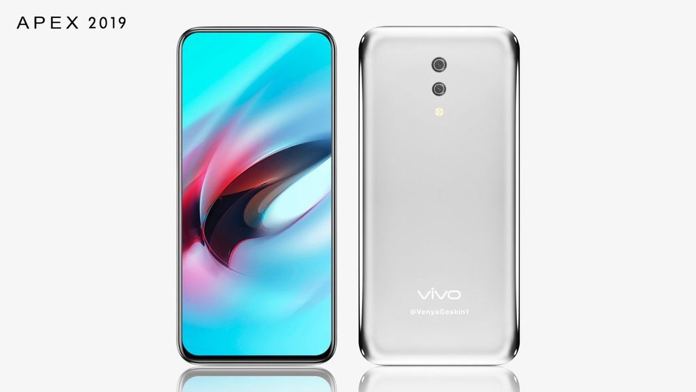 All-Screen Vivo Apex 2019 Has No Physical Buttons or Ports [Leak]