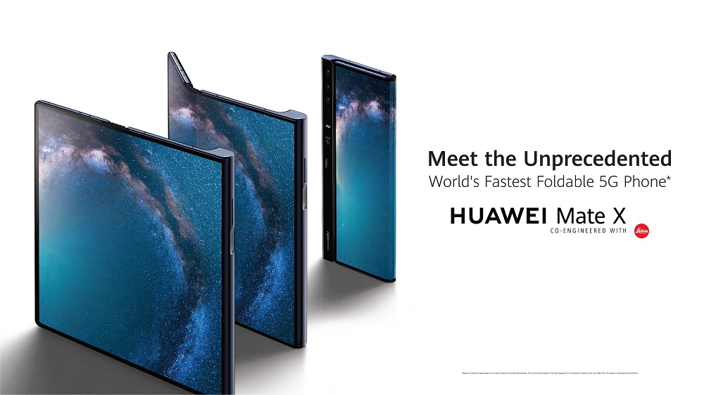 Huawei Mate X is the World’s First 5G Foldable Phone
