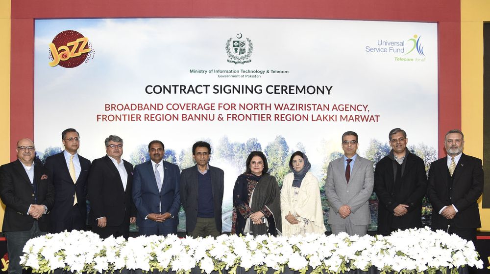 USF Awards Rs. 192 Million Contract to Jazz for Telecom Services in North Waziristan