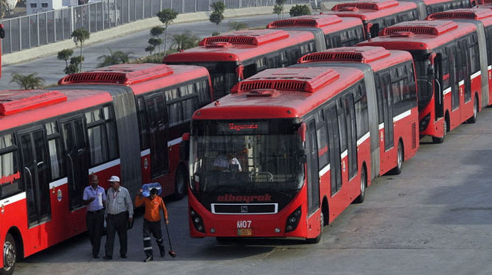 Lahore’s Metro Bus Drivers Go on Strike
