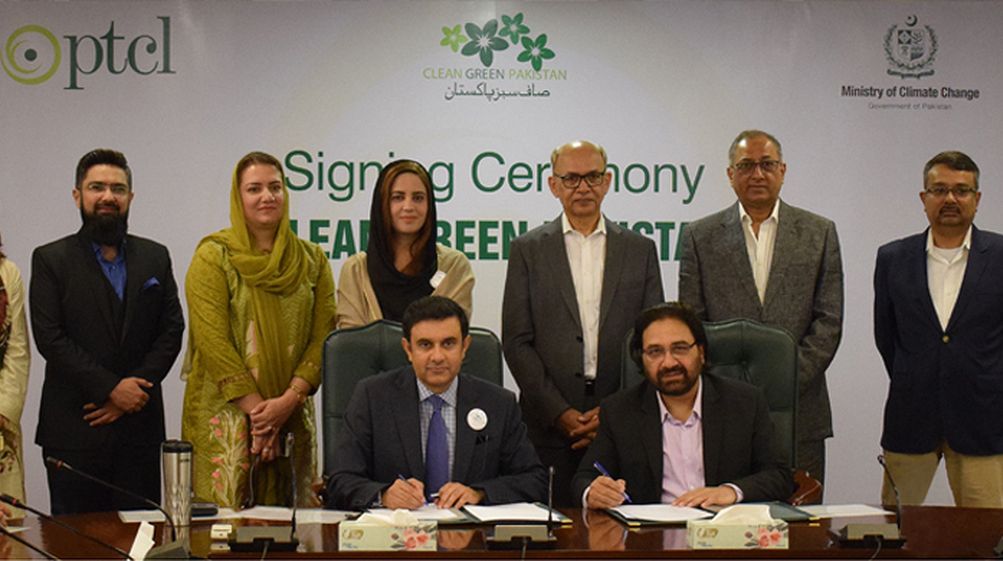 PTCL & Ministry of Climate Change Collaborate for Clean Green Pakistan