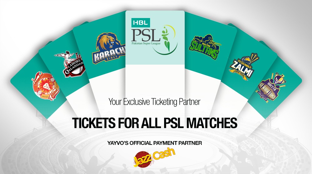 Yayvo to Refund all Lahore Tickets for PSL 2019, Including Shipping Charges