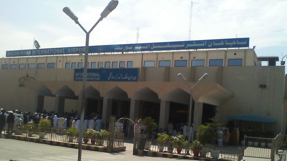 Aircraft Slips While Landing at Peshawar Airport