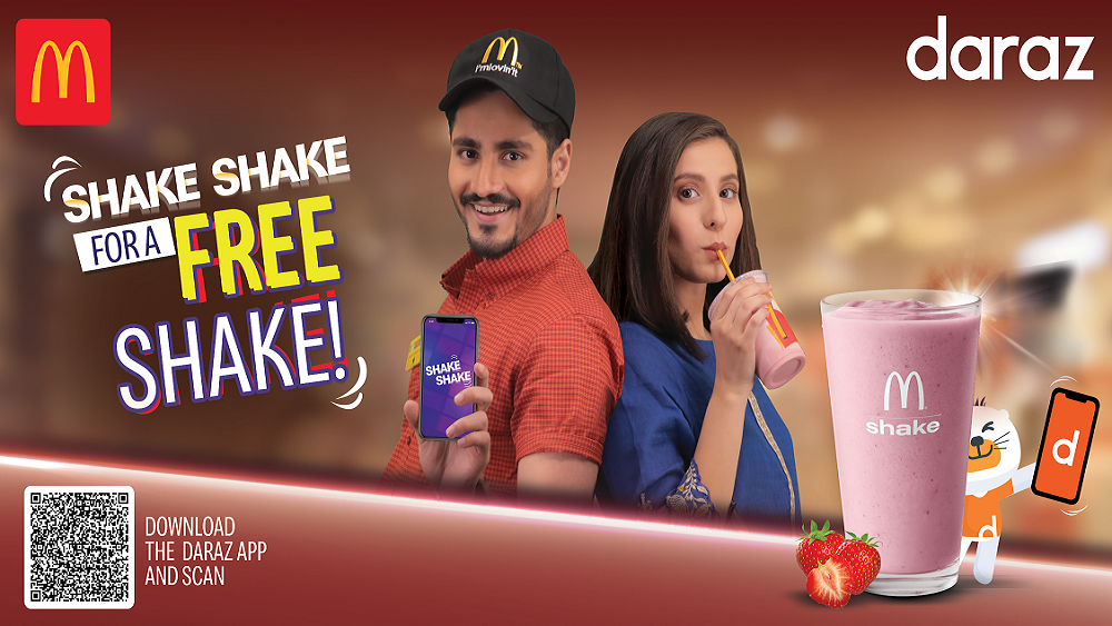 Daraz and McDonald’s Bring “Shake for a Shake” Offer