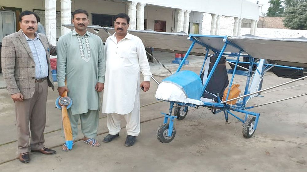 CAA Returns Fayyaz’s Home-Made Aircraft, Vows to Help Him