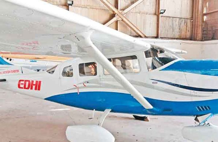 Edhi Air Ambulance Adds Six-Seater in its Fleet