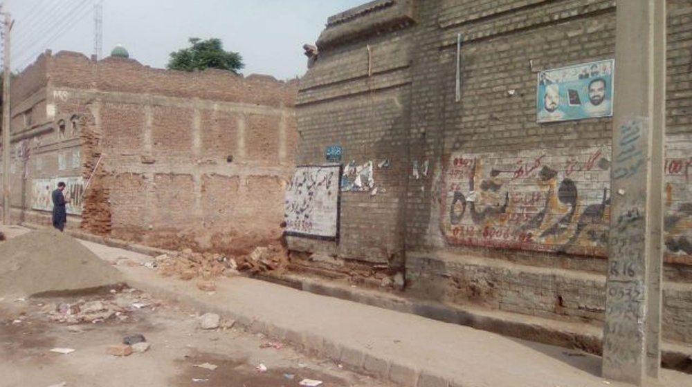 Encroachers Demolished Big Portion of Peshawar’s Historic City Wall
