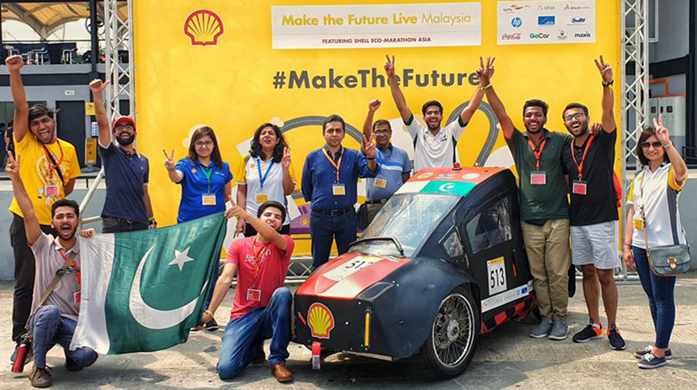 NUST Team’s Car Achieves a Mileage of 72 km/l at Shell Eco Marathon Asia 2019