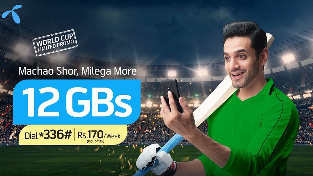 Telenor Launches Special Data Offer for Cricket World Cup 2019