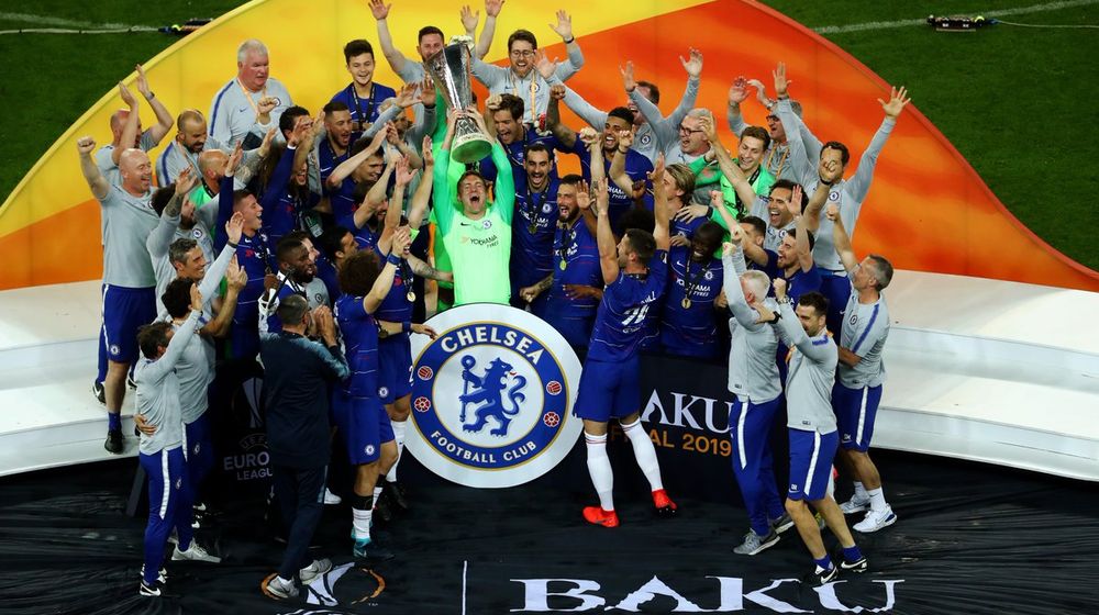 Chelsea Cronwed Europa League Champions