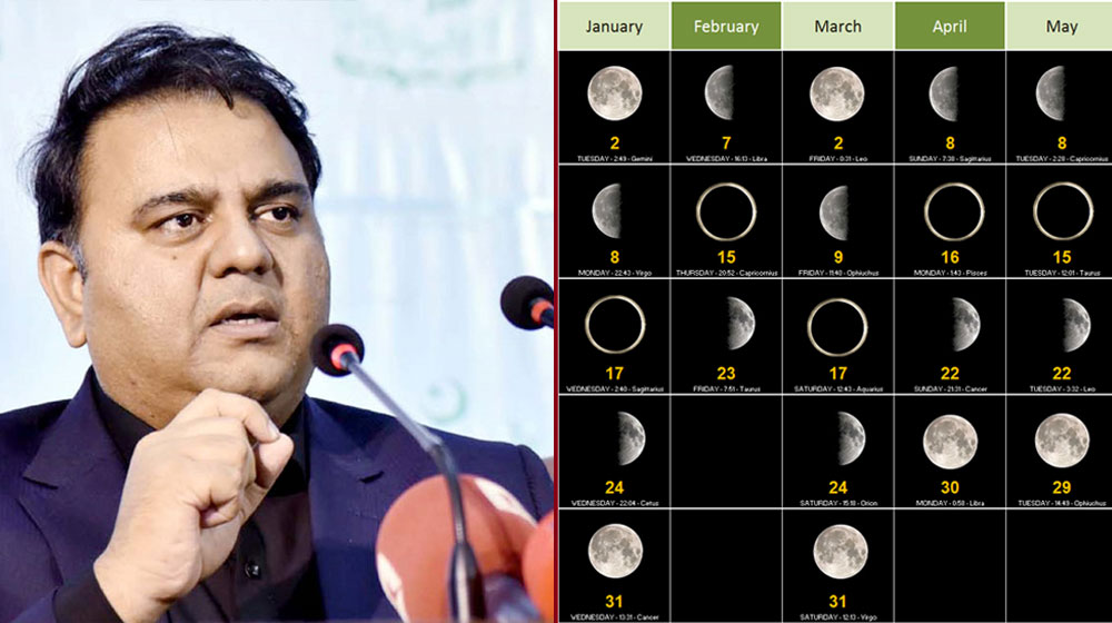 Fawad Chaudhry says Lunar Calendar is ready | propakistani.pk