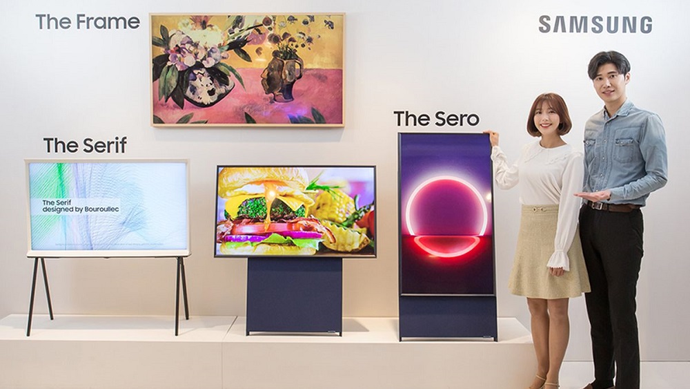 Samsung’s Weird Sero TV Has Been Made With Mobile Phones in Mind