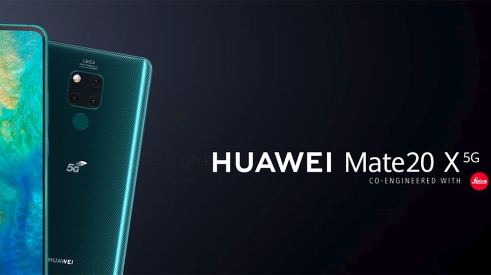 Huawei Unveils the Mate 20 X 5G
