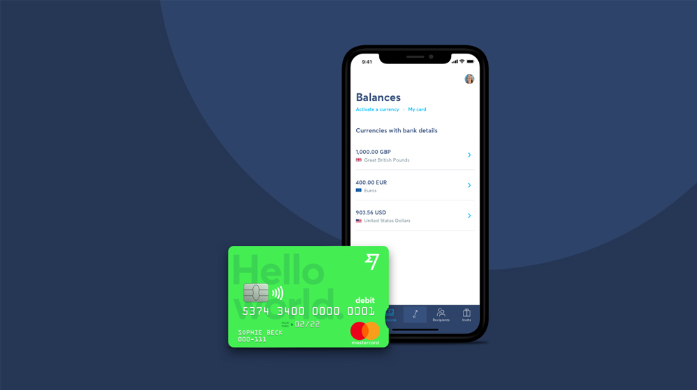 Transferwise Launches a Fee-Free Debit Card for Freelancers & Travelers