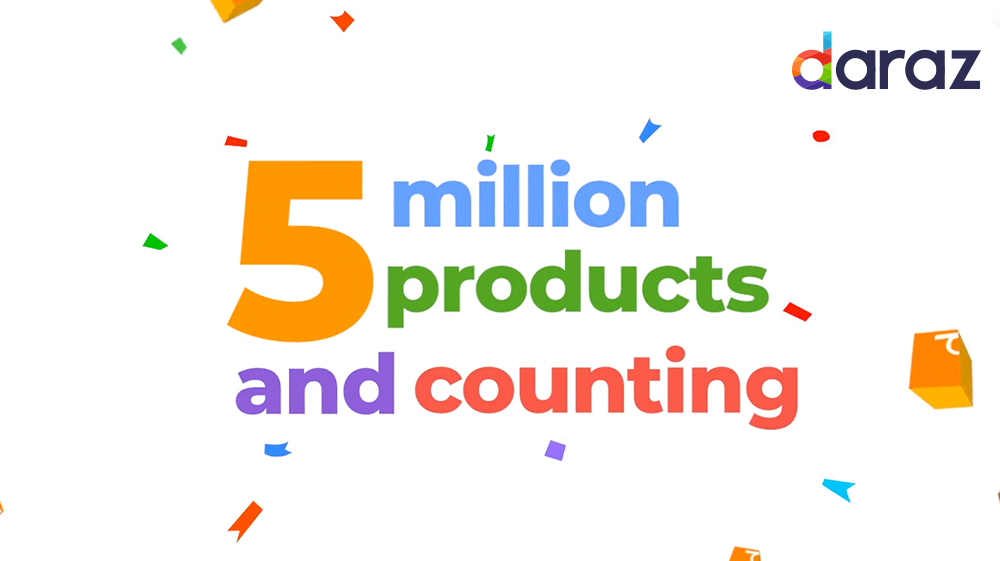 5 Million & Counting: Assortment at Daraz Grows to Include International Products & More