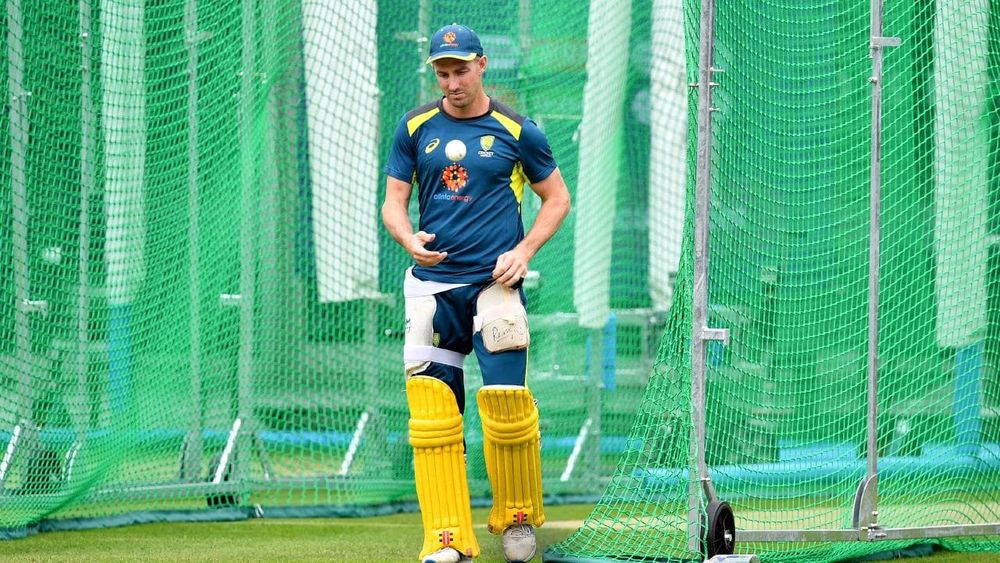 Shaun Marsh fractured his right forearm during nets