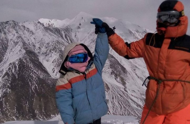 Selena Khawaja successfully scaled a 7000-er