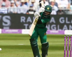 Imam-ul-Haq Plays a Shot