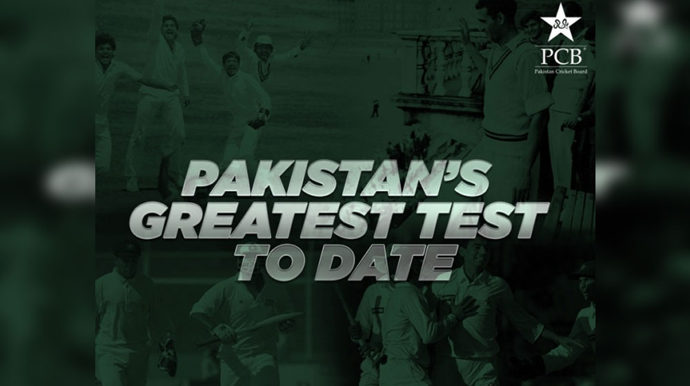 PCB Announces a Poll to Determine Pakistan’s Greatest Ever Test Match