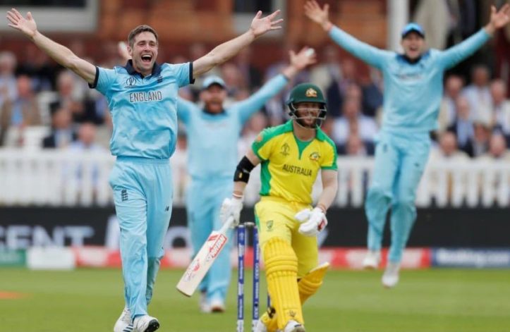 England's Chris Woakes Appeals Against David Warner