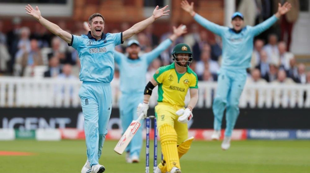 England's Chris Woakes Appeals Against David Warner
