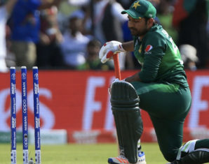 Sarfaraz Ahmed Disappointed at his wicket