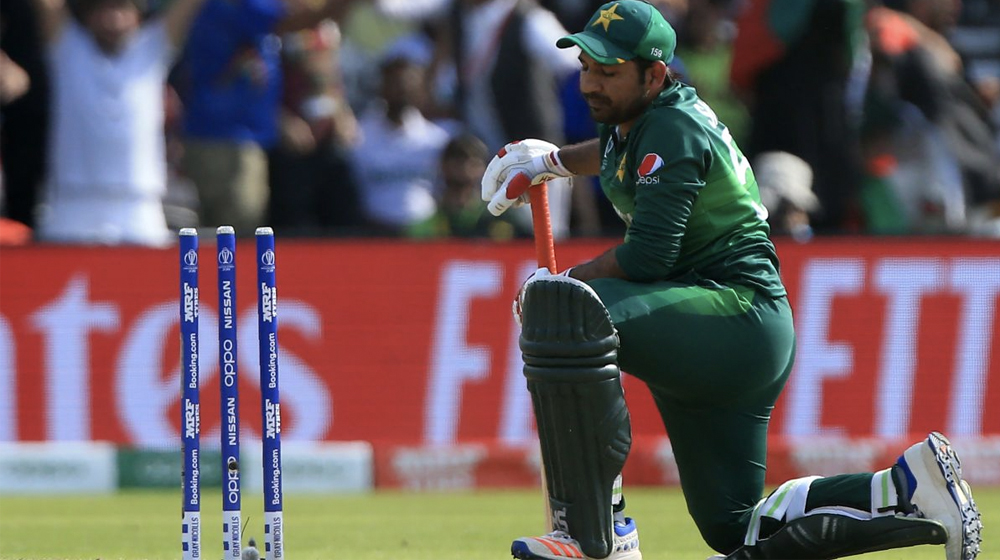 Sarfaraz Ahmed Disappointed at his wicket