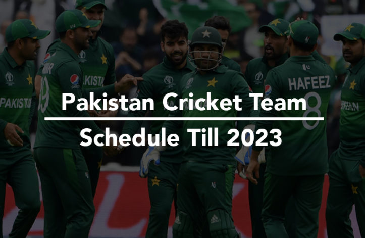 Schedule Till 2023