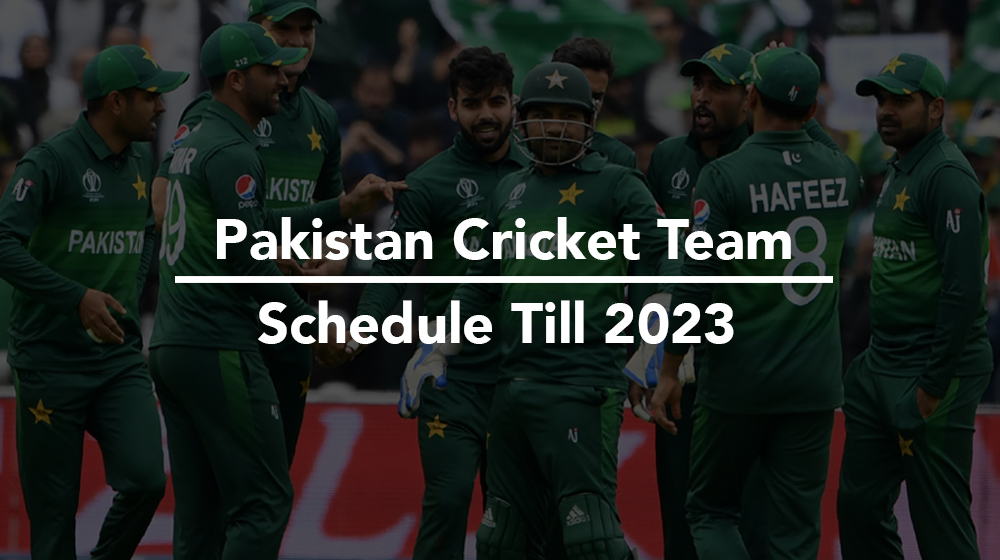 Here's Pakistan Cricket Team Schedule For Next 3 Years