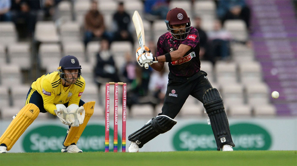 Babar Azam Hits 55-Ball Hundred for Somerset in T20 Blast