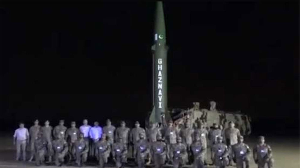 Pakistan Successfully Test-fires Ghaznavi Ballistic Missile